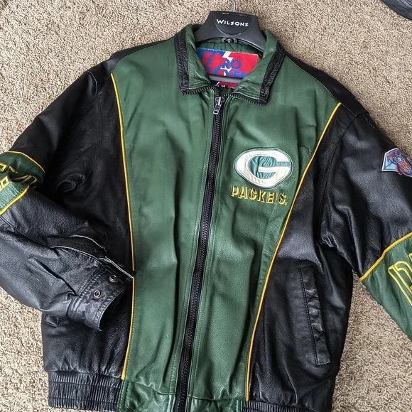 VTG Leather Packer Jacket M - Picture 1 of 16